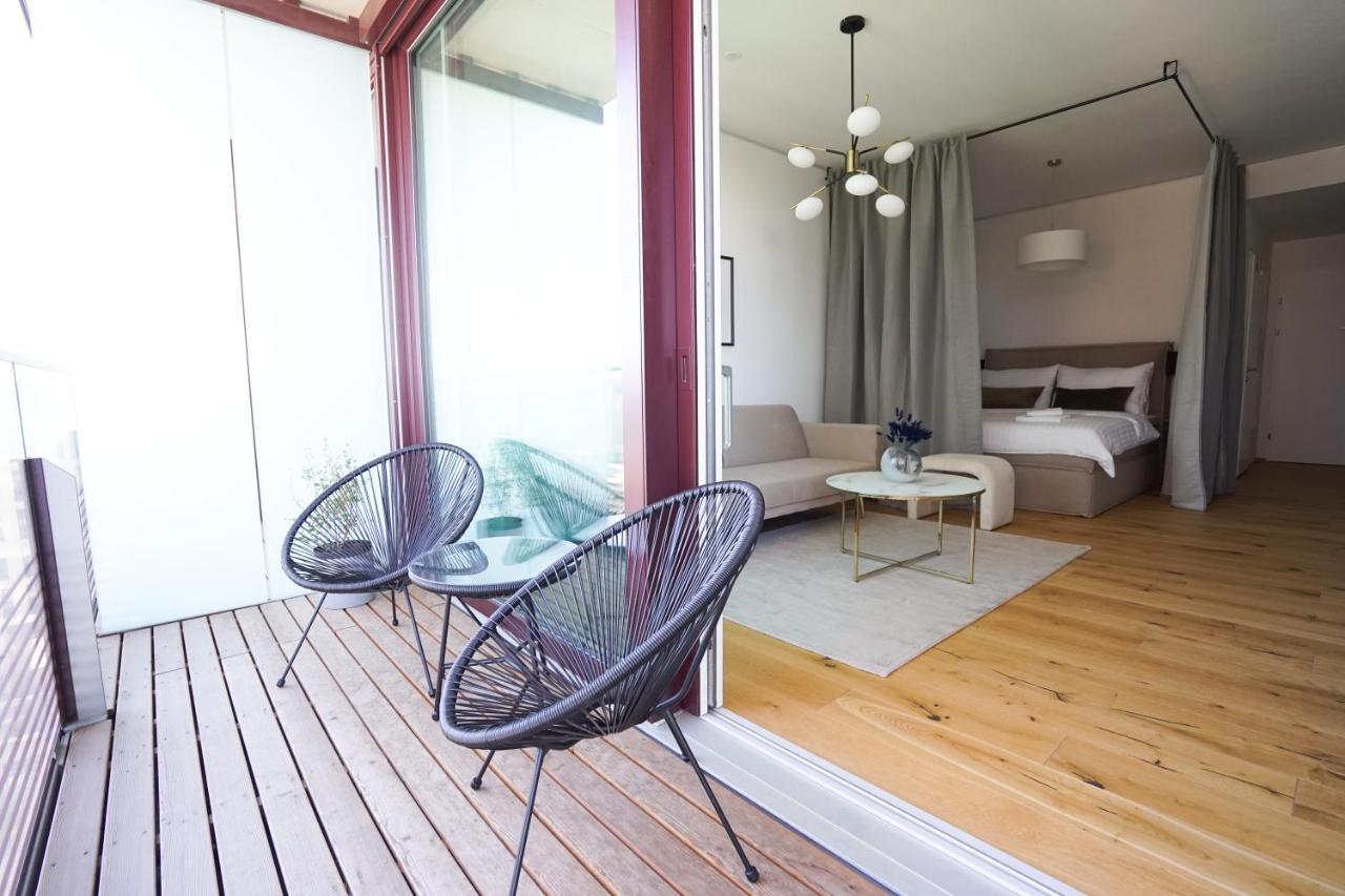 Boutique Studio With Terrace And Pool Vídeň Exteriér fotografie