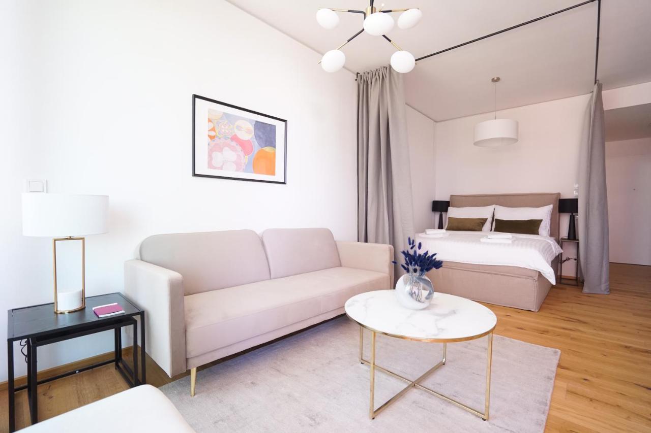 Boutique Studio With Terrace And Pool Vídeň Exteriér fotografie